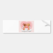 Angel Kiss Bumper Sticker