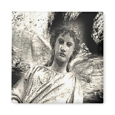 angel look down on me magnet by magneticfields