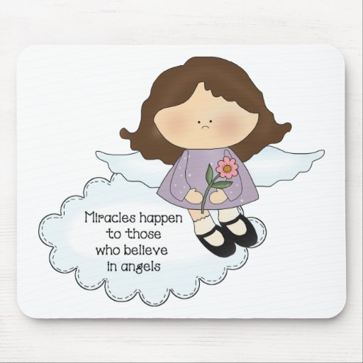 Angel Miracles Mouse Pads