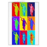 Angel Moroni Pop Art Greeting Cards