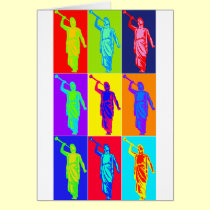 Angel Moroni Pop Art cards