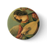 Angel Musician by Melozzo da Forlì Buttons