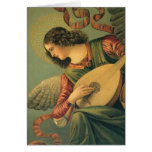 Angel Musician by Melozzo da Forli, Christmas Card