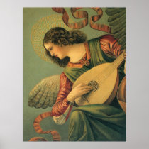 Angel Musician by Melozzo da Forlì Posters