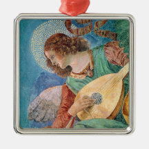 Angel Musician Christmas Ornaments