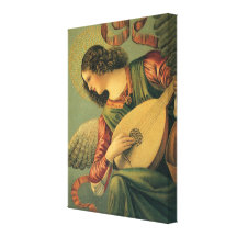 Angel Musician, Melozzo da Forli, Renaissance Art Canvas Prints