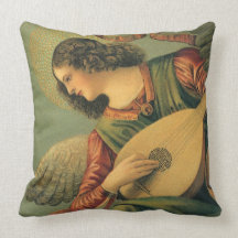 Angel Musician, Melozzo da Forli, Renaissance Art Pillows