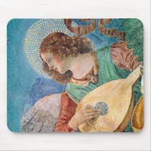 Angel Musician Mousepad