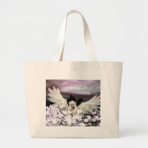 Angel My Guardian Canvas Bags