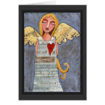ANGEL of COURAGE - angelic greeting card