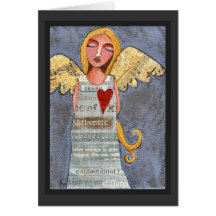 ANGEL of COURAGE - angelic greeting card