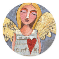 ANGEL of COURAGE - angelic love stickers