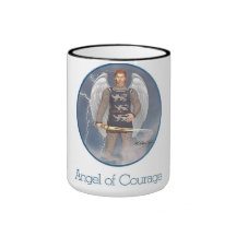 Angel of Courage Coffee Mugs