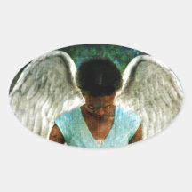 Angel of Gratitude Stickers