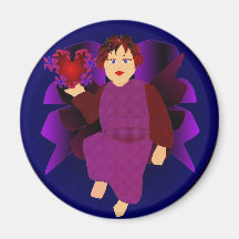 Angel Of Hearts Magnets