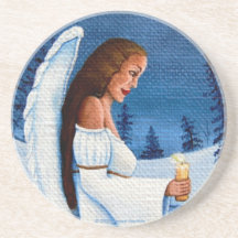 "Angel of Hope" Drink Coasters