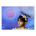 Angel of the Flowers Greeting Cards
