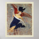 Angel of the Visitation  by Broederlam Print
