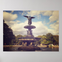 Angel of the Waters, Bethesda Fountain, Small Posters