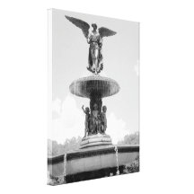'Angel of the Waters' Wrapped Canvas Print
