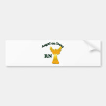 Angel on Duty Bumper Sticker