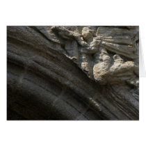 Angel on Santiago de Compostela Cathedral Card cards