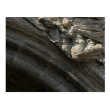 Angel on Santiago de Compostela Cathedral Postcard