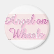 angel_on_wheels refrigerator magnets