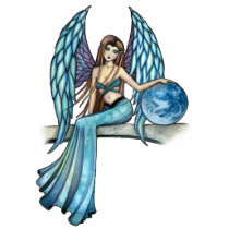 Angel Ornament Sculpture by Molly Harrison Photo Cutouts