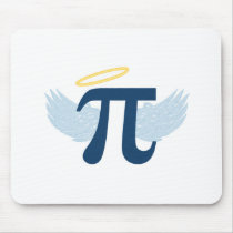 angel pi pie mouse pad