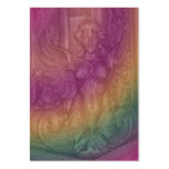 angel pink abstract business cards