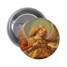 Angel Playing the Violin by Melozzo da Forlì Buttons
