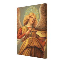 Angel Playing the Violin by Melozzo da Forlì Canvas Prints