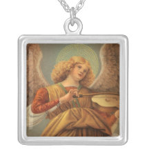 Angel Playing the Violin by Melozzo da Forlì Pendants