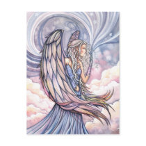 Angel Postcard by Molly Harrison