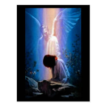 Angel Prayer Postcard