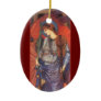 Angel Pre-Raphaelite Christmas Ornament