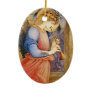 Angel Pre-Raphaelite Christmas Ornament