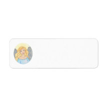 Angel Return Address Label