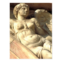 Angel Sculpture Venice, Italy Postcard