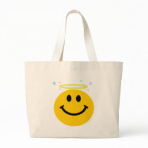 Angel Smiley Tote Bag