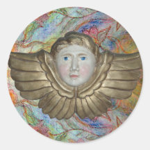 Angel sticker