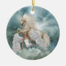 Angel Unicorn Magic Ornament