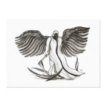 Angel Uriel Canvas Prints