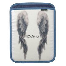 Angel Wing Believe Sleeves For iPads