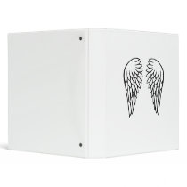 Angel wings vinyl binder