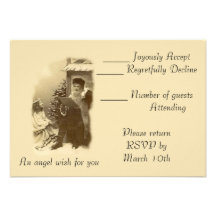 Angel Wish Personalized Announcement