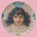 Angel With Dark Hair plates