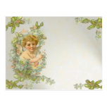 Angel with Flowers Post Cards