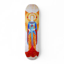 Angel With Rose Skate Board Decks